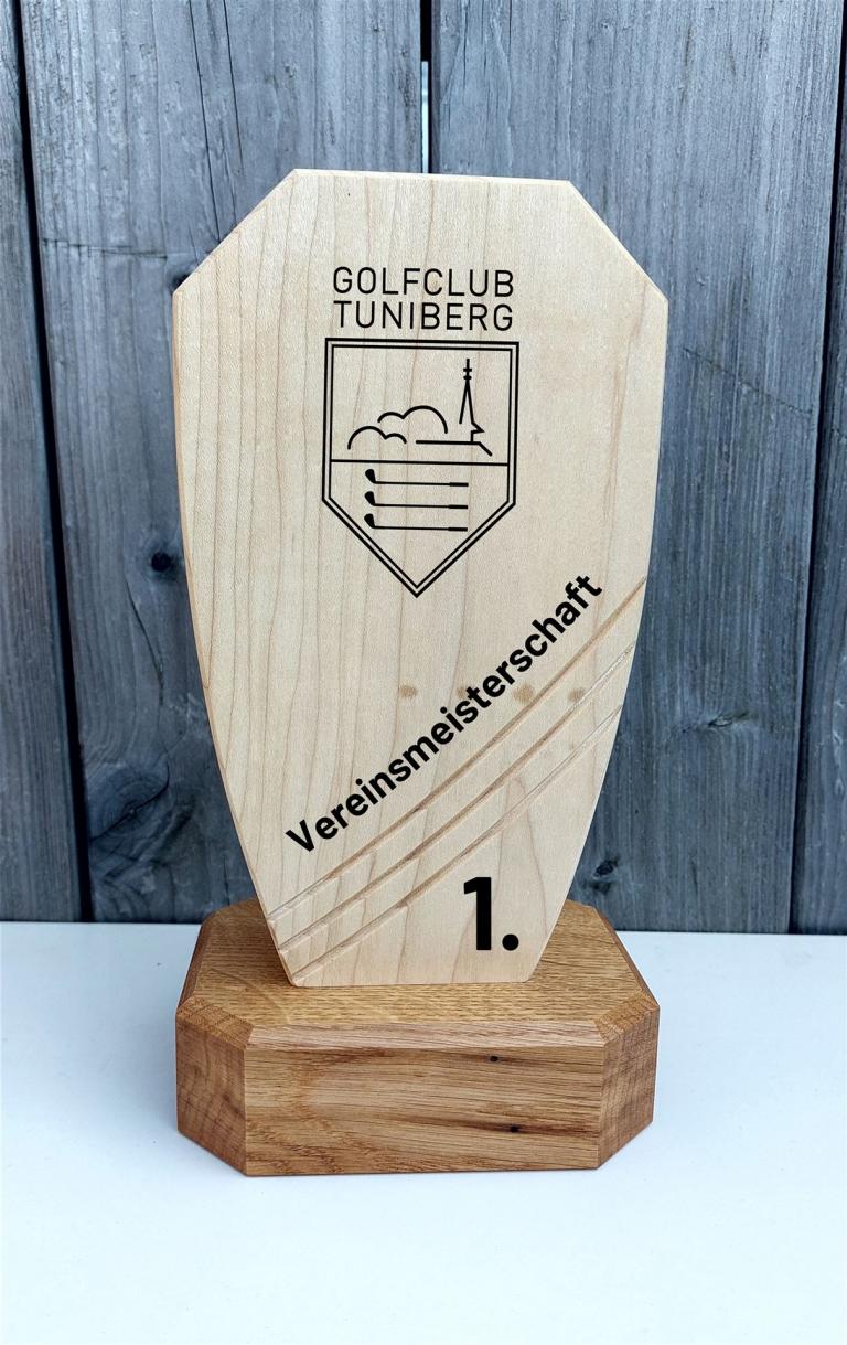 Award aus Ahornholz