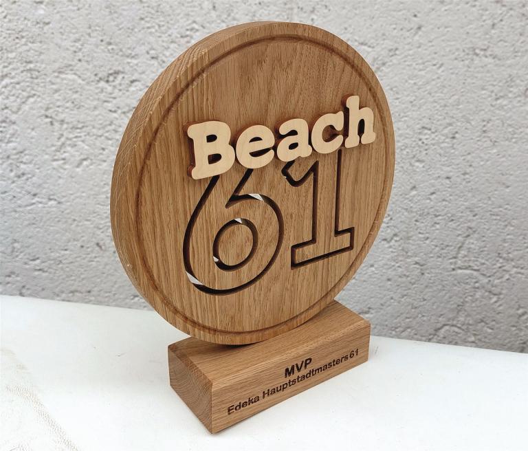 Beach Pokal Holz