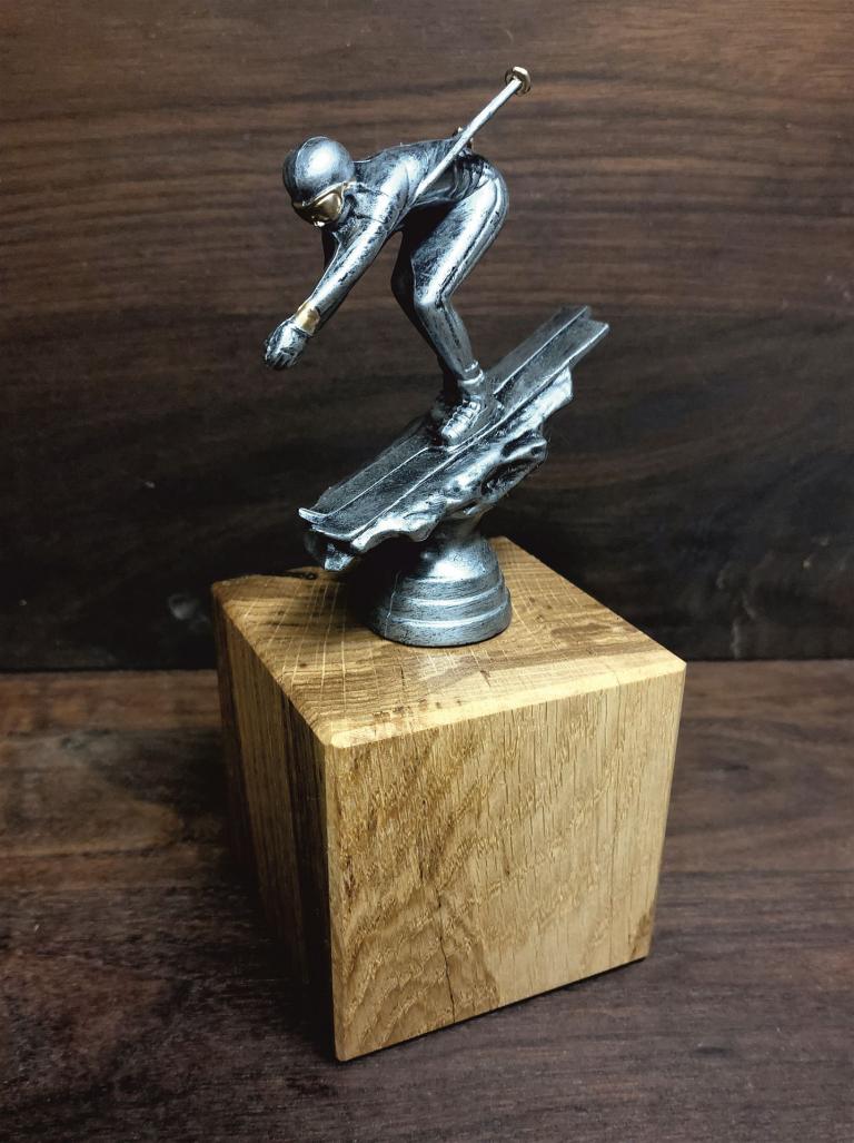 Skifahrer Pokal