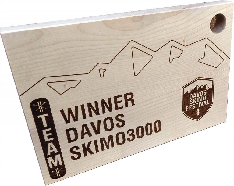Skimo3000 Davos Trophäe
