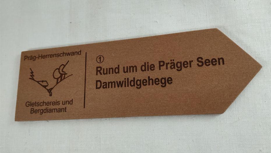 Wasserfestes Schild 