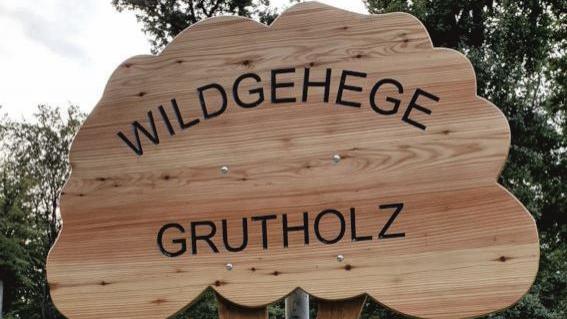 Wildgehege Beschilderung